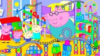 The Marble Run WORLD RECORD 🥇 | Peppa Pig Official Full Episodes |