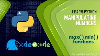 min () max() function in Python | maximum & minimum | Python