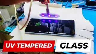 🔥💥Ultimate Guide to UV Tempered Glass Installation for Curved Display🔥💎