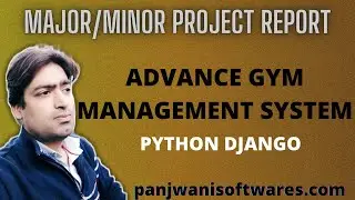 Project Report - Advance Gym Management System  || Python Django