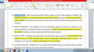 9 - Employee Selection - Concept and Steps