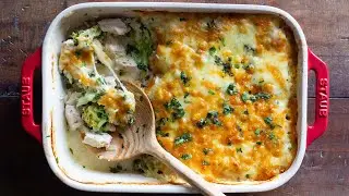 Chicken and Rice Casserole | Bake it all at the same time