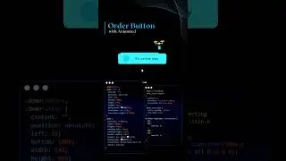 Animated place order Button #webdesign #webdevelopment #html5css3 #cssanimation #animatedbutton