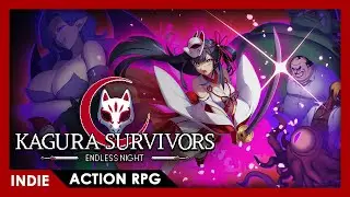 Kagura Survivors Endless Night - FULL PLAY (stage 1 complete)