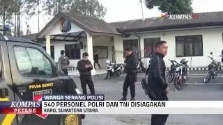 Warga Serang Polisi, 540 Personel Polri dan TNI Siaga