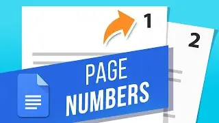 How to Add Page Numbers in Google Docs | Formatting Page Numbers in Google Docs