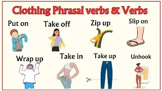 Lesson 23: Useful Clothing  PHRASAL VERBS & VERBS #englishvocabulary  #phrasalverbs