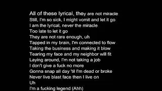 scarlxrd- LIVING LEGEND  LYRICS