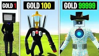 New TITAN TV MAN vs FEMALE vs New SKIBIDI TOILETS in Garry's Mod