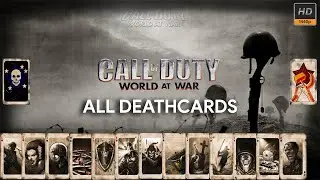 Call of Duty World at War All Death Cards