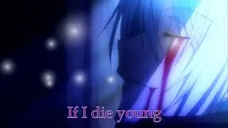 Nightcore ~ If I Die Young (Lyrics)