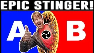 Create an EPIC Stinger Transition for OBS With FREE Software