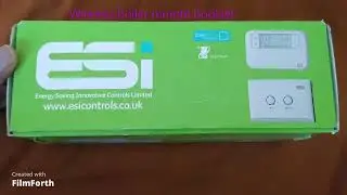 Glowworm Boiler and ESI thermostat wireless overview || How to operate