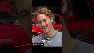 Fast & Furious Paul Walker  1985-2013 movie journey