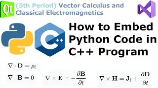 019 - (SETUP) How to Embed Python Code in C/C++ Program (using Python in Microsoft Visual Studio)