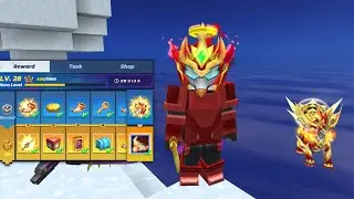 *Fire Kirin Pet* Unlocking Season 38 BattlePass in BedWars! (Blockman Go)