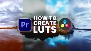 How to Create Your Own LUT in Premiere & DaVinci | Get a Custom Look