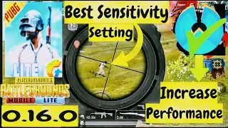 BEST SENSITIVITY SETTING PUBG MOBILE LITE | PHOENIX OS DARK MATTER EXO 4.4 | INCREASE PERFORMANCE!!