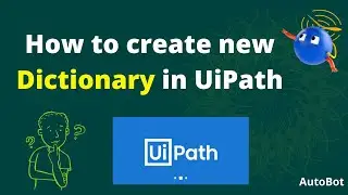 How to create new Dictionary using UiPath? Create the key-value pair |#shorts