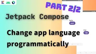 android jetpack compose multiple language support | multiple language support in android app | Part2