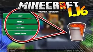 MINECRAFT PE 1.16 FLY UI MOD - MCPE 1.16 FLY UI ADDON / MOD REVIEW - MCPE FLY UI BETA