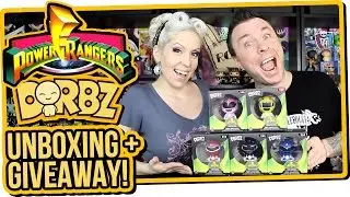 POWER RANGERS DORBZ SET GIVEAWAY + Unboxing Review