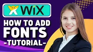 How to Add Font in Wix (Wix Website Tutorial)