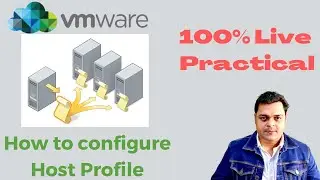 How to configure VMware vSphere ESXI Host Profile step by step guide ! VMware vSphere 7 Live Class.