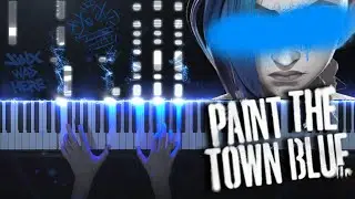 OST Arcane (League of Legends) - Ashnikko - Paint The Town Blue (Piano Version)