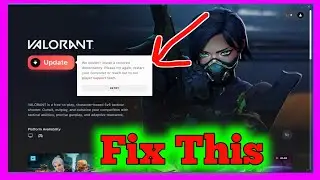 How To Fix Valorant we Couldn't Install a Required Dependency | Dependency Error  update problem