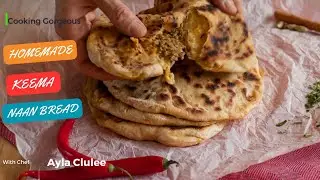 How to Make Restaurant Style Keema Naan Bread at Home