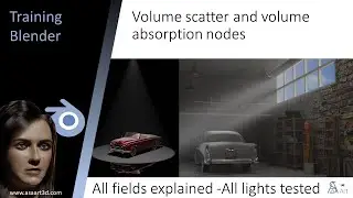 Volume scatter and volume absorption nodes