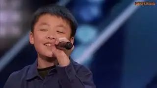 Jerrferry Li sing 【You Raise me up】@AGT