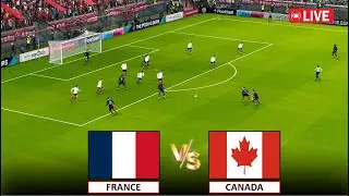 🔴En Direct : France vs Canada I Match de football en direct I Match de football I PES 21 GAMEPLAY