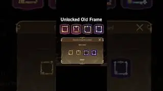 Unlock Old Season Frame 😱