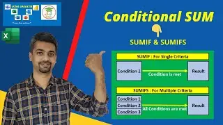 Excel | SUMIF | SUMIFS | How to use SUMIF and SUMIFS function in excel