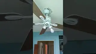 3 ceiling fans wobbling for the subscribers 