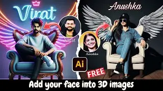 How to Create 3D Ai Trending images||Swap your face into any photo||viral image editing