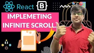 🔥 Implementing Infinite Scroll in react project | Blogging application in Hindi