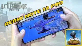 Redmi Note 13 Pro PUBG Mobile Test With FPS Meter & Battery Test