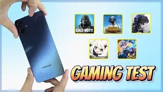 Samsung Galaxy A06 Gaming test : PUBG, Call of Duty, Genshin impact, Wuthering Waves, Mobile Legends