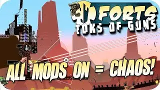 Forts 3v3 Multiplayer Gameplay All Mods On, What Could Possibly Go Wrong