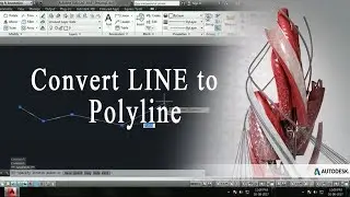 How to Convert LINE to Polyline in AutoCAD