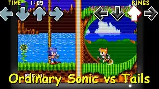 Friday Night Funkin: Ordinary Sonic vs Tails (Friends from the future) Full Week [FNF Mod/HARD]