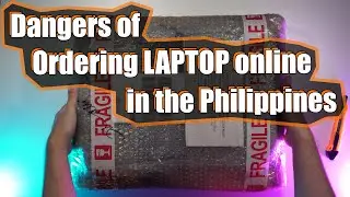 Ordering a laptop online in the Philippines : Chuwi Herobook pro unboxing