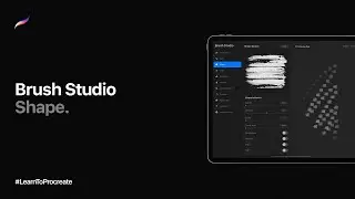 Procreate Brush Studio: Shape