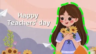 Happy Teachers' Day | Green Screen Teachers' Day | Free Download | 4K | Chroma Key | VFX