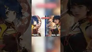 Personajes de Genshin Impact en la VIDA REAL 08 (Curiosidades) ⚡💧GENSHIN IMPACT 4.5 🔥❄