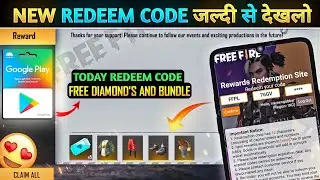 FREE FIRE REDEEM CODE TODAY 8 SEPTEMBER | FF REDEEM CODE TODAY FREE FIRE REDEEM CODE TODAY | REDEEM