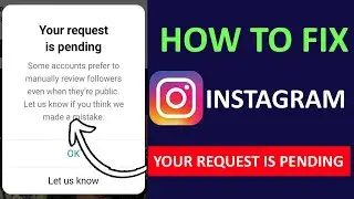 How To Fix ‘Your Request Is Pending’ On Instagram